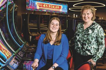 Tele'Train Gave fotografie Stockmans - Holland Casino